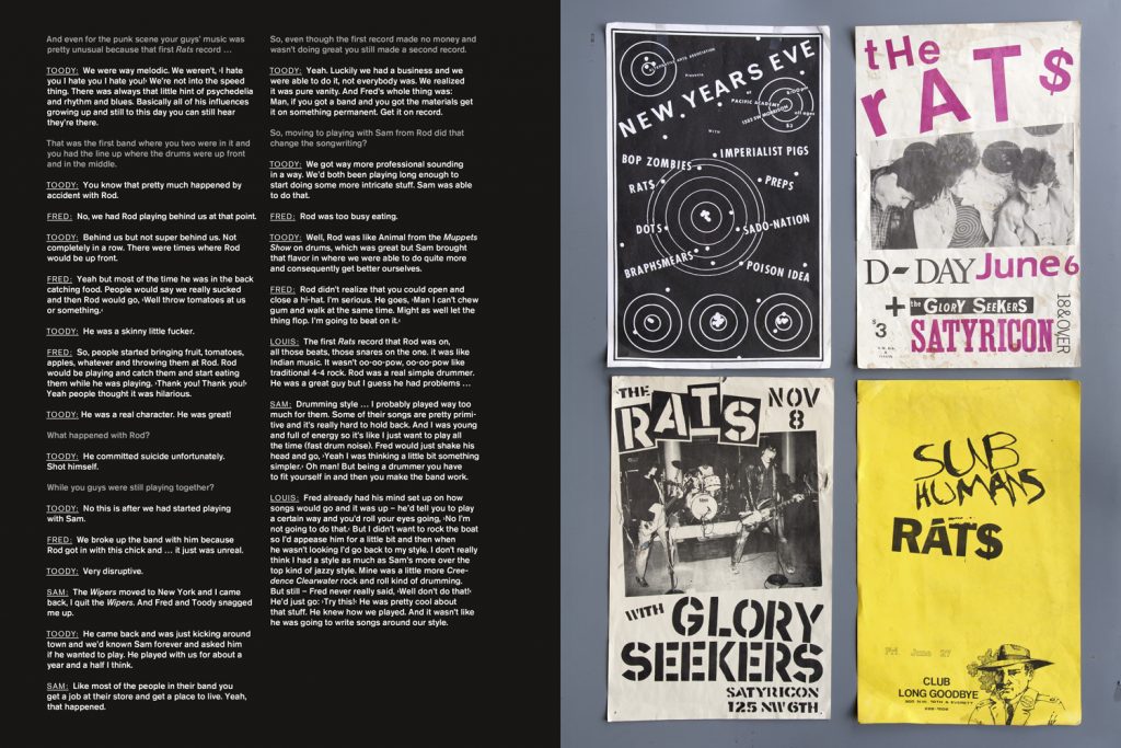 The Rats, Booklet 2019, p12-13, by szim