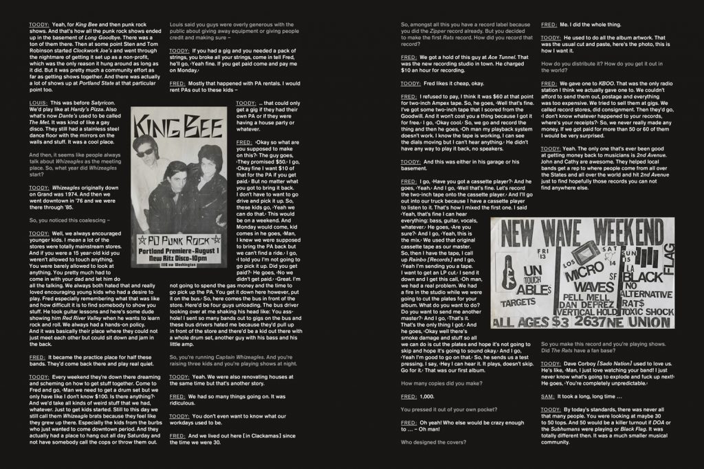 The Rats, Booklet 2019, p6-7, by szim