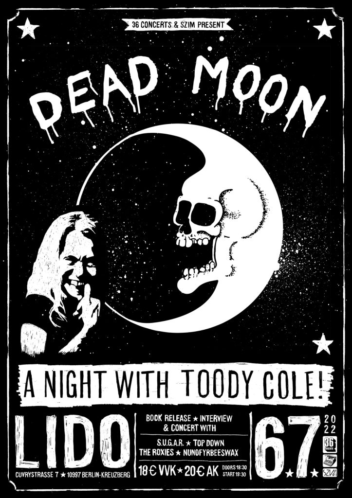 DEAD MOON – A NIGHT WITH TOODY COLE