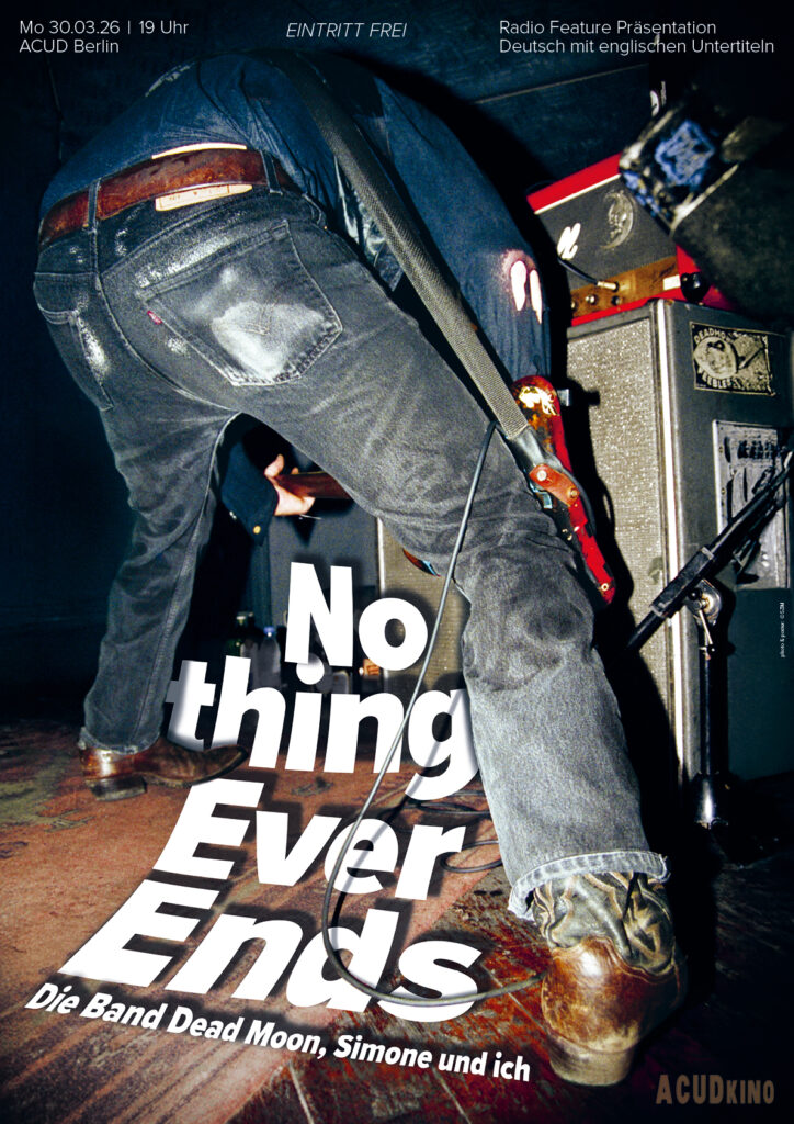Nothing Ever Ends Poster Fred Cole