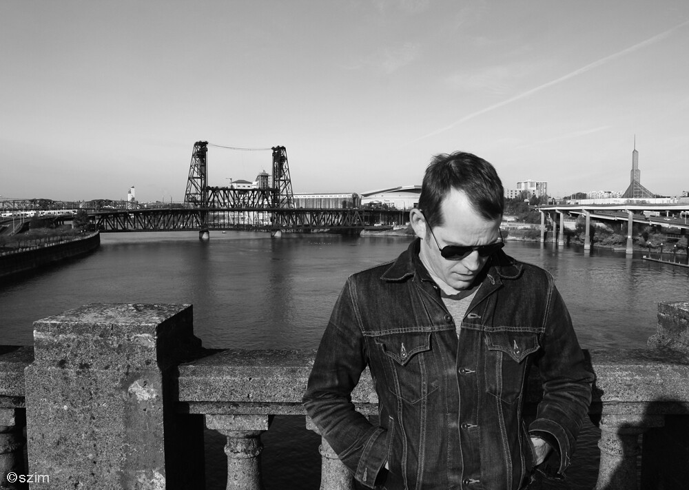 Bradly on Burnside Bridge, Portland, OR, 2011
